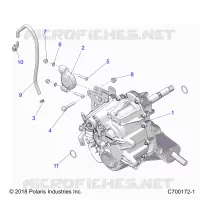 DRIVE TRAIN, MAIN GEARCASE MOUNTING