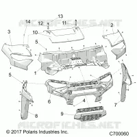 HOOD AND FRONT FACIA