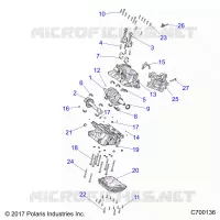 ENGINE, CRANKCASE AND CRANKSHAFT