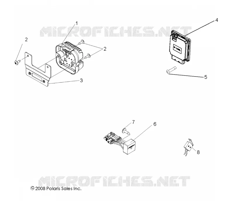 REGULATOR, RELAYS and ECU