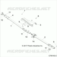 DRIVE TRAIN, FRONT PROP SHAFT