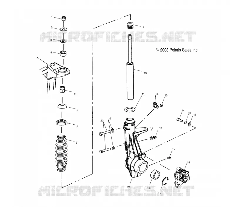 FRONT STRUT   