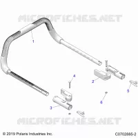 BODY, PASSENGER GRAB BAR