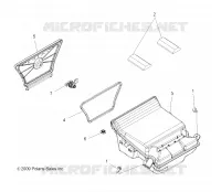 REAR BODYWORK STORAGE BOX