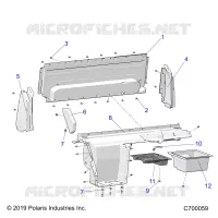 REAR CLOSEOFF AND FENDERS