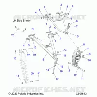 FRONT WISHBONES