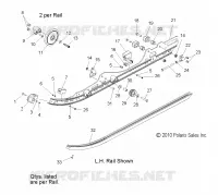 SUSPENSION, RAIL MOUNTING