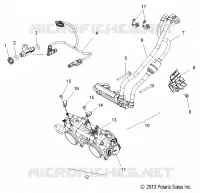 FUEL SYSTEM, RAIL, LINES AND THROTTLE  BODY