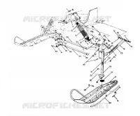 FRONT SUSPENSION AND SKI 650 AND 650 SKS (4919261926007A)