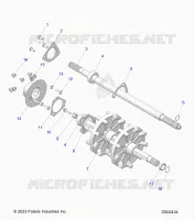 DRIVE TRAIN, JACKSHAFT AND DRIVE SHAFT