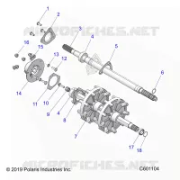 DRIVE TRAIN, JACKSHAFT AND DRIVE SHAFT