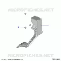 ENGINE, THROTTLE PEDAL