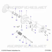 DRIVE TRAIN, PRIMARY CLUTCH