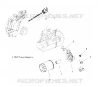 OIL FILTER AND DIPSTICK