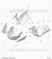 NOSEPAN ASM./FENDERS