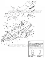 TUNNEL AND SEAT ASSEMBLY LITE GT/0933133 AND STARLITE GT/0933127 (4923232323001A)