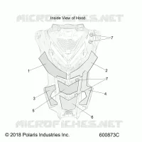 HOOD FOAM/FIBER