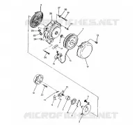 RECOIL STARTER ASSEMBLY TRAIL BLAZER / W927221 (4922852285035A)