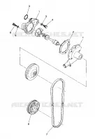 WATER PUMP 500 AND 500 CLASSIC (4916791679028A)