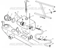 OIL TANK XPLORER 300 W969130 (4935903590A014)