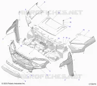 HOOD AND FRONT FENDERS