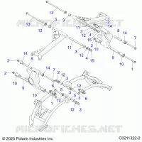 REAR SUSPENSION CONTROL ARM MOUNTING