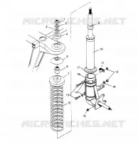 STRUT ASSEMBLY MAGNUM 2X4 W957544 (4926852685B002)