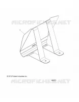HEADLIGHT POD COVER BRACKET