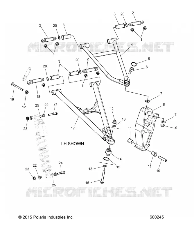 FRONT WISHBONES