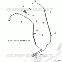 BODY, FUEL LINE