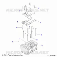 ENGINE, CYLINDER HEAD