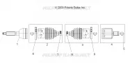 DRIVE TRAIN, FRONT DRIVE SHAFT