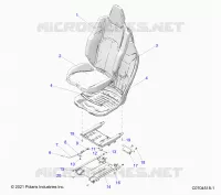 SEAT ASM., DRIVER