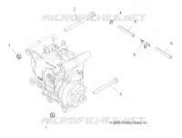 DRIVE TRAIN, GEARCASE MOUNTING, REAR