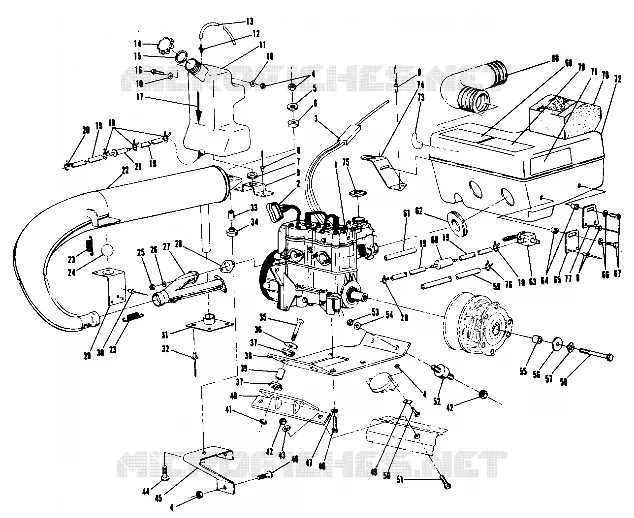 ENGINE MOUNTING (400) (4910941094021A)