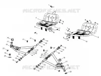 CHASSIS, A-ARM AND FOOTREST