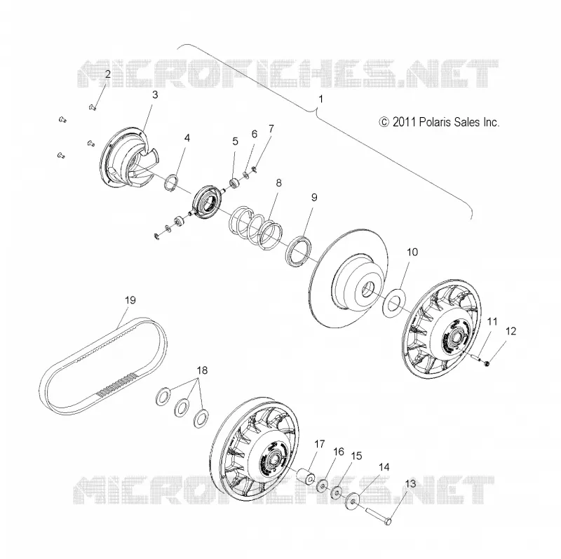 DRIVE TRAIN, CLUTCH, SECONDARY