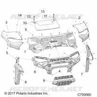 HOOD AND FRONT FACIA