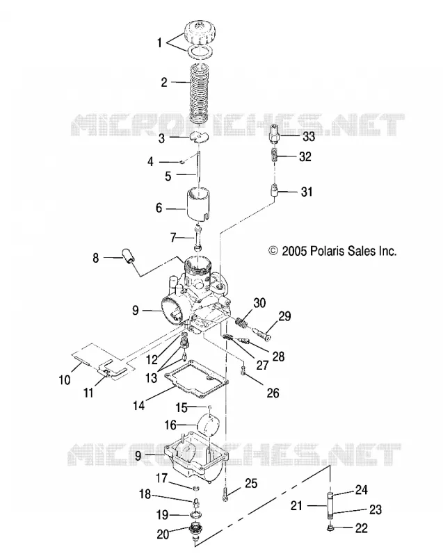 ENGINE, CARBURETOR
