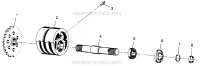 FRONT TIGHTENER  SCRAMBLER 500 W97BC50A (4943074307B003)