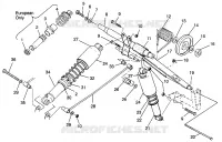 REAR TORQUE ARM ULTRA TOURING 0975378 AND EUROPEAN ULTRA TOURING E975378 (4938133813C004)