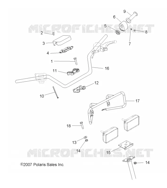 STEERING, HANDLEBAR   CONTROLS