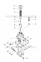 CARBURETOR STAR TRAK (4912731273025A)