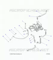 ENGINE, TURBO, COOLING AND OIL