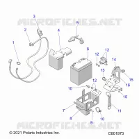 ELECTRICAL, E.S. BATTERY/BOX AND CABLES