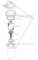 DRAIN SLT 700 B964166 AND  INTL. SLT 700 I964166 (4933923392C007)