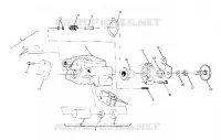 REAR BRAKE ASSEMBLY 4X4-UPDATED 4/89 (49173717370032)