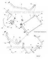 ENGINE, COOLING SYSTEM, RADIATOR