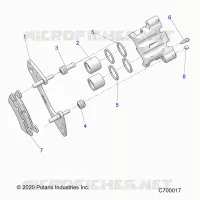 FRONT BRAKE CALIPER