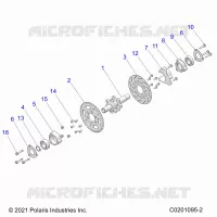 REAR SUSPENSION AXLE